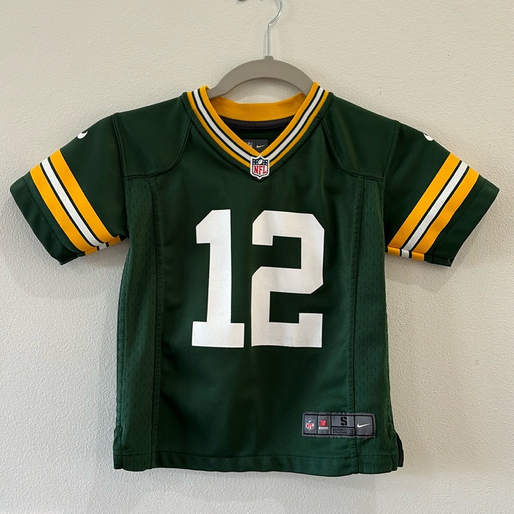 Nike Kids Size 4 Green Bay Packers Jersey
